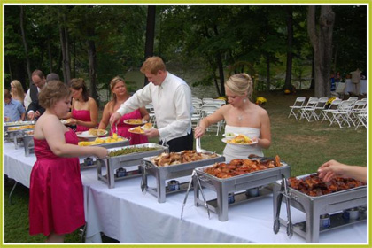 Bbq hotsell wedding catering