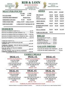 Rib & Loin | Menu 2025 - Page 3